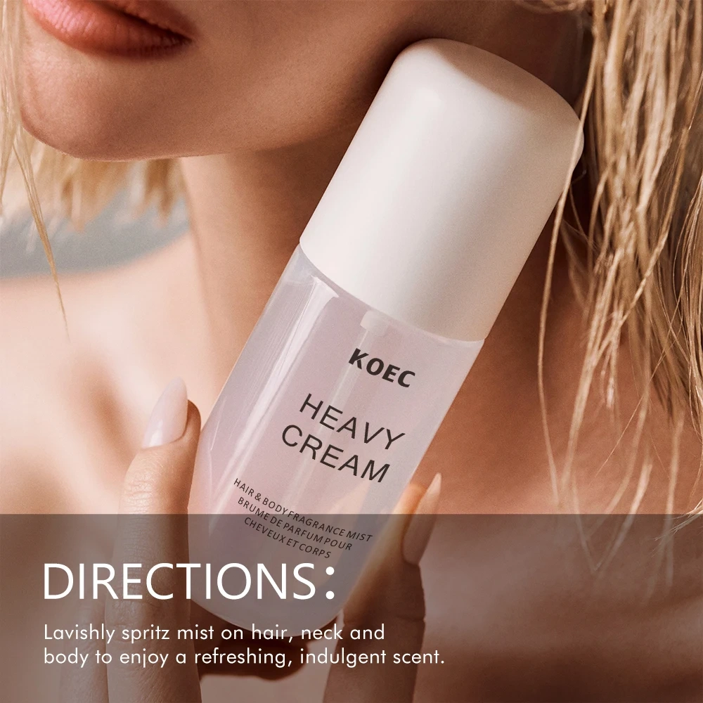 OEM Heavy Cream Hair&Body Fragrance Mist Wholesale Long-Lasting Fragrance Perfume Spray Scent Luxury Perfume Gift Body Mist