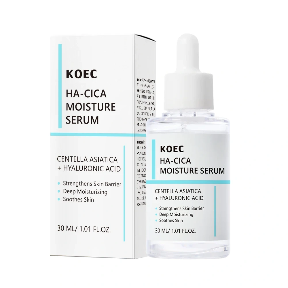 HA-CICA Moisture Serum 30ml  Effectively Anti-Aging Wrinkles Smooth Skin Acne  Facial Essence Deep Moisturizing OEM