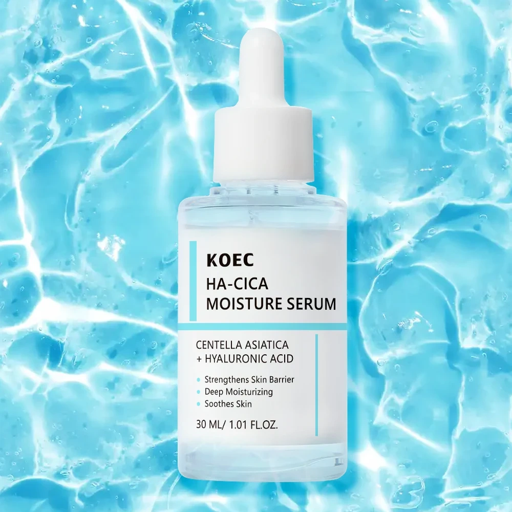 HA-CICA Moisture Serum 30ml  Effectively Anti-Aging Wrinkles Smooth Skin Acne  Facial Essence Deep Moisturizing OEM
