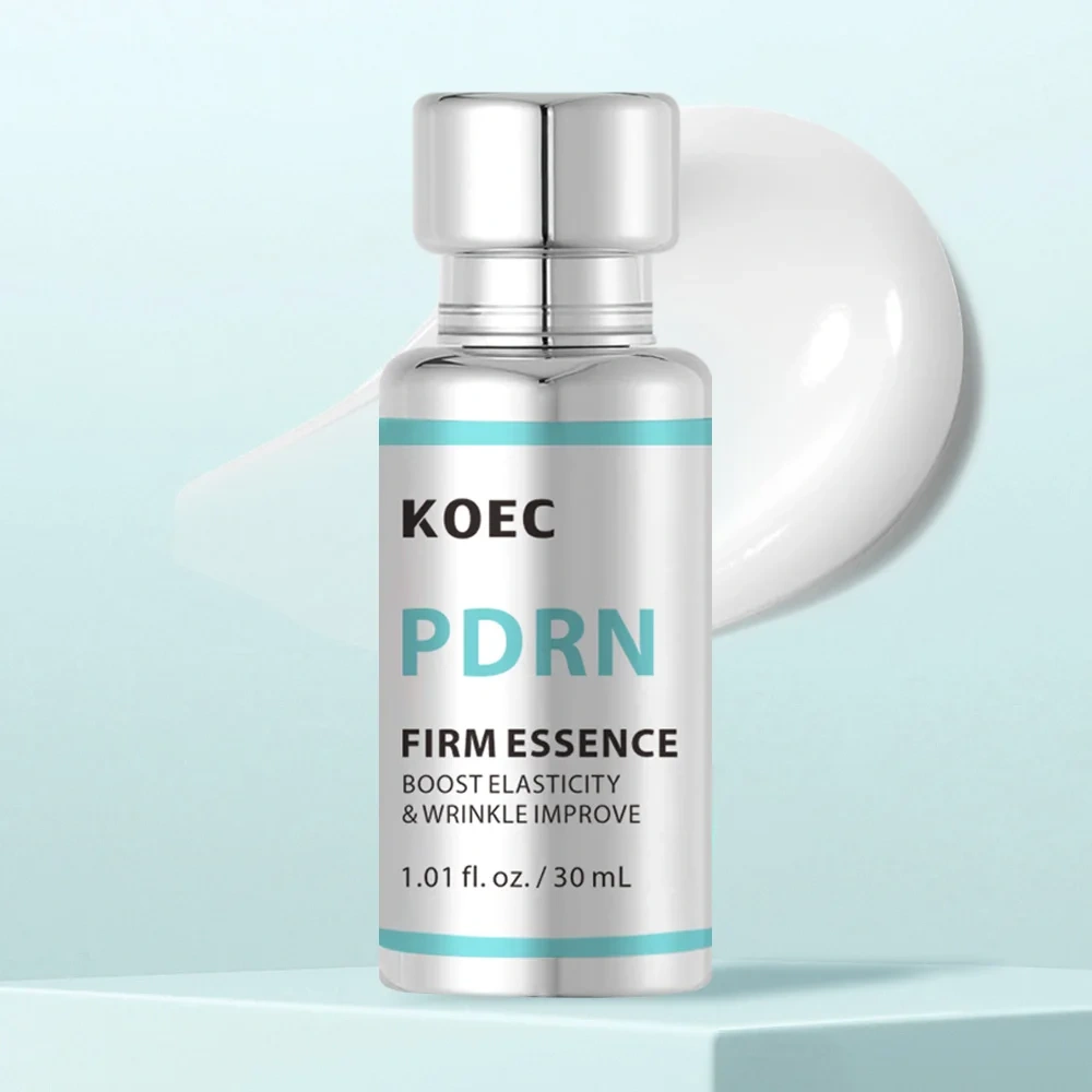 PDRN 100 Firm Essence 30ml Boost Elasticity &Wrinkle Improve Vegan PDRN Skin Restoration & Plumping Fine Lines Korean Skincare