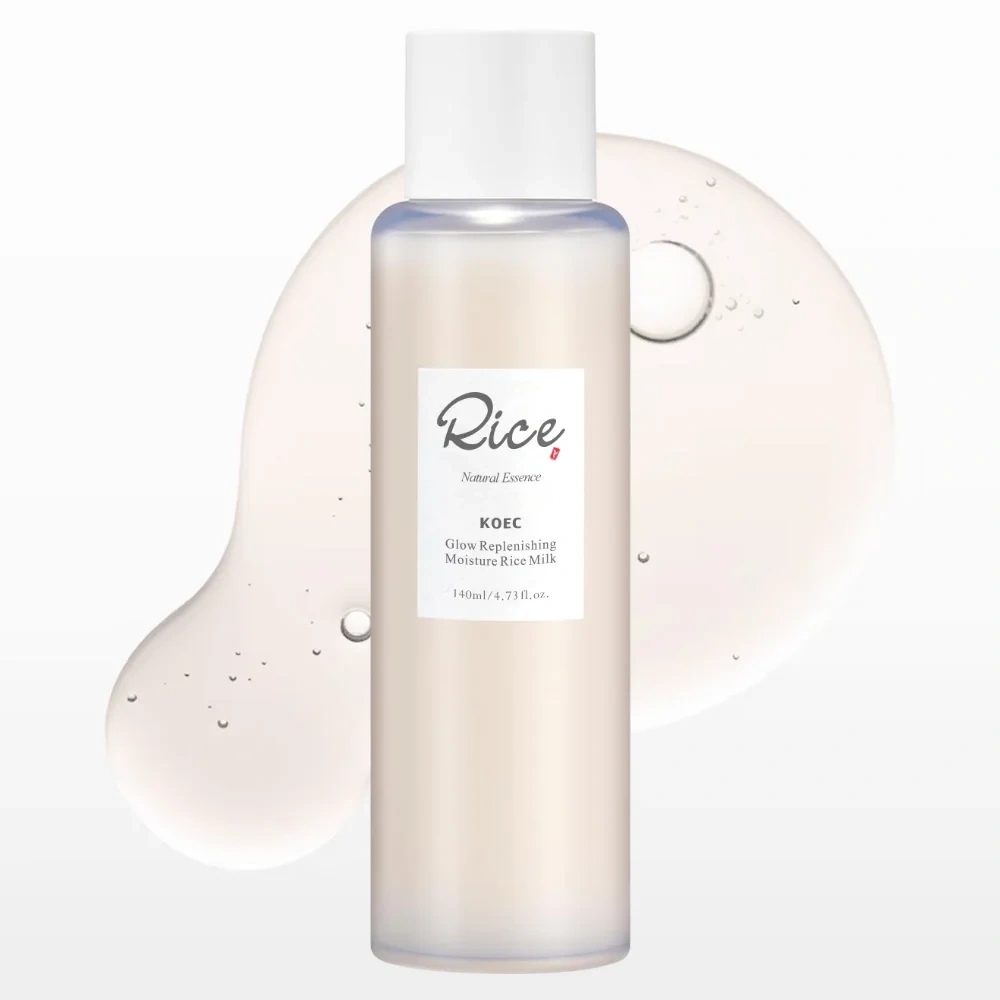 Glow Replenishing Rice Facial Sebum Toner 140ml for Oily Combination Skin Moisturizing Balance Care Fast-Absorbing Skin Care