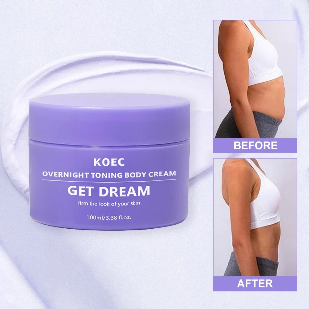 Overnight Toning Body Cream 100ml Firming Tightening Nourishing Face Cream Anti Wrinkle Anti Aging Wholesale OEM