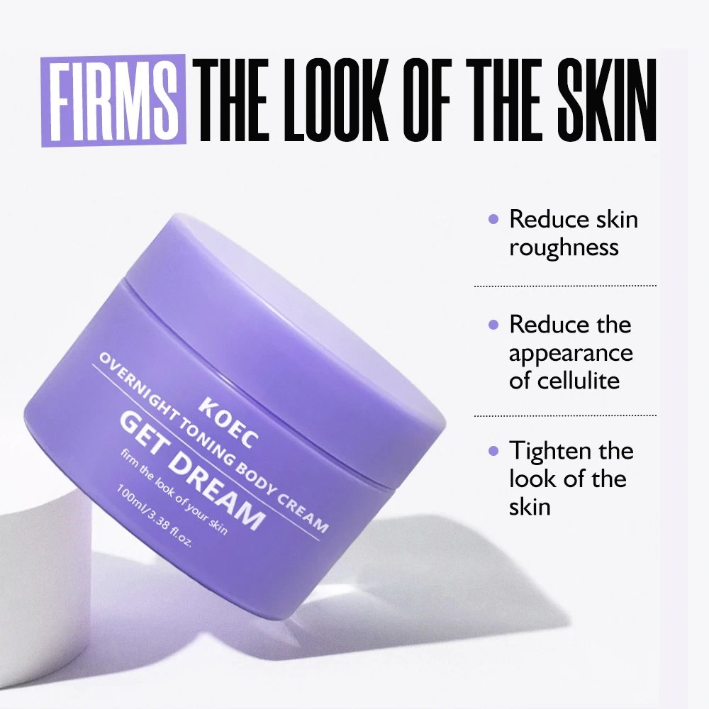Overnight Toning Body Cream 100ml Firming Tightening Nourishing Face Cream Anti Wrinkle Anti Aging Wholesale OEM