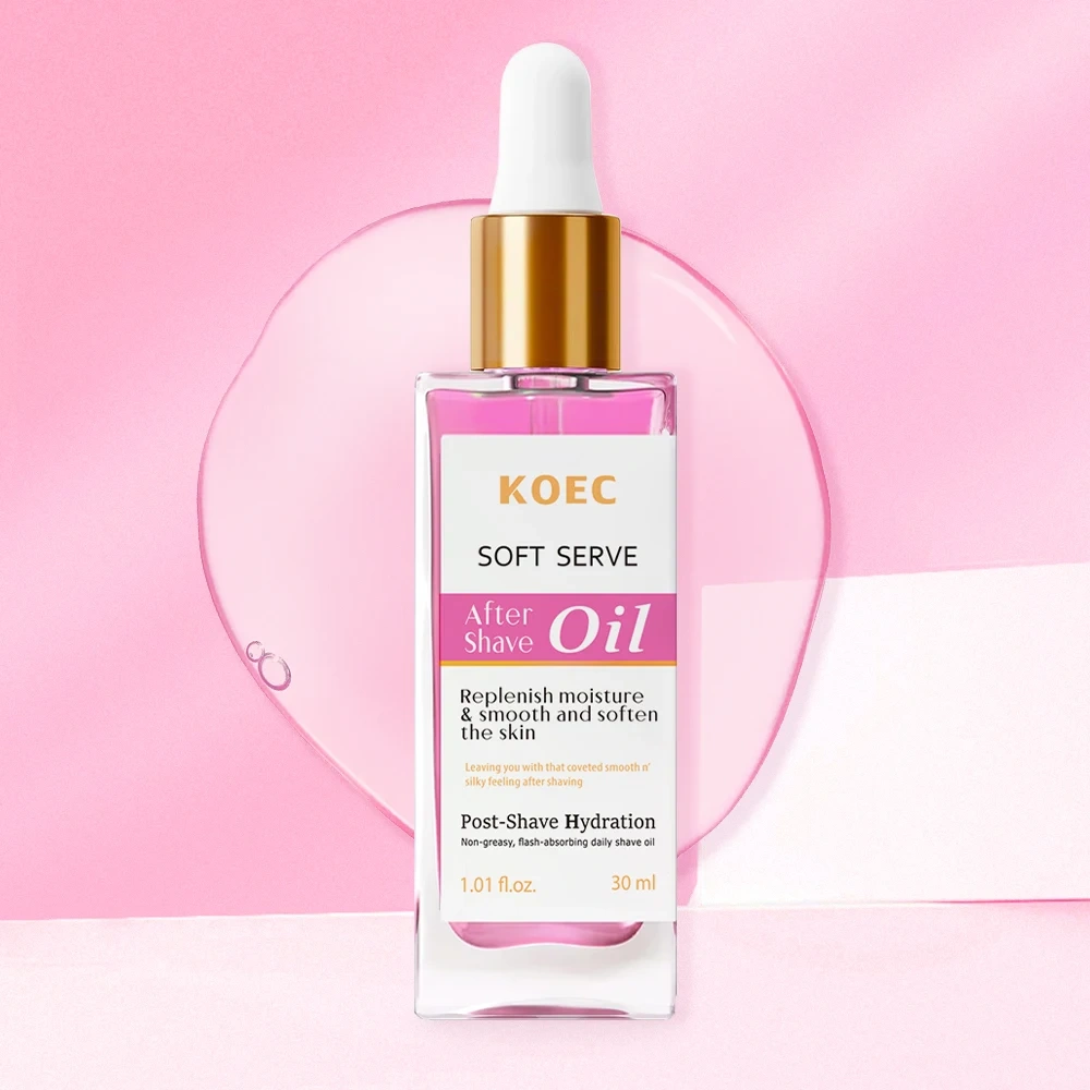 Strawberry Scent Soft After Shave Oil , Smooth and Moisturizing Tiktok Hot Sell Vanilla Body&Facial Oil Wholesale Factory Custom