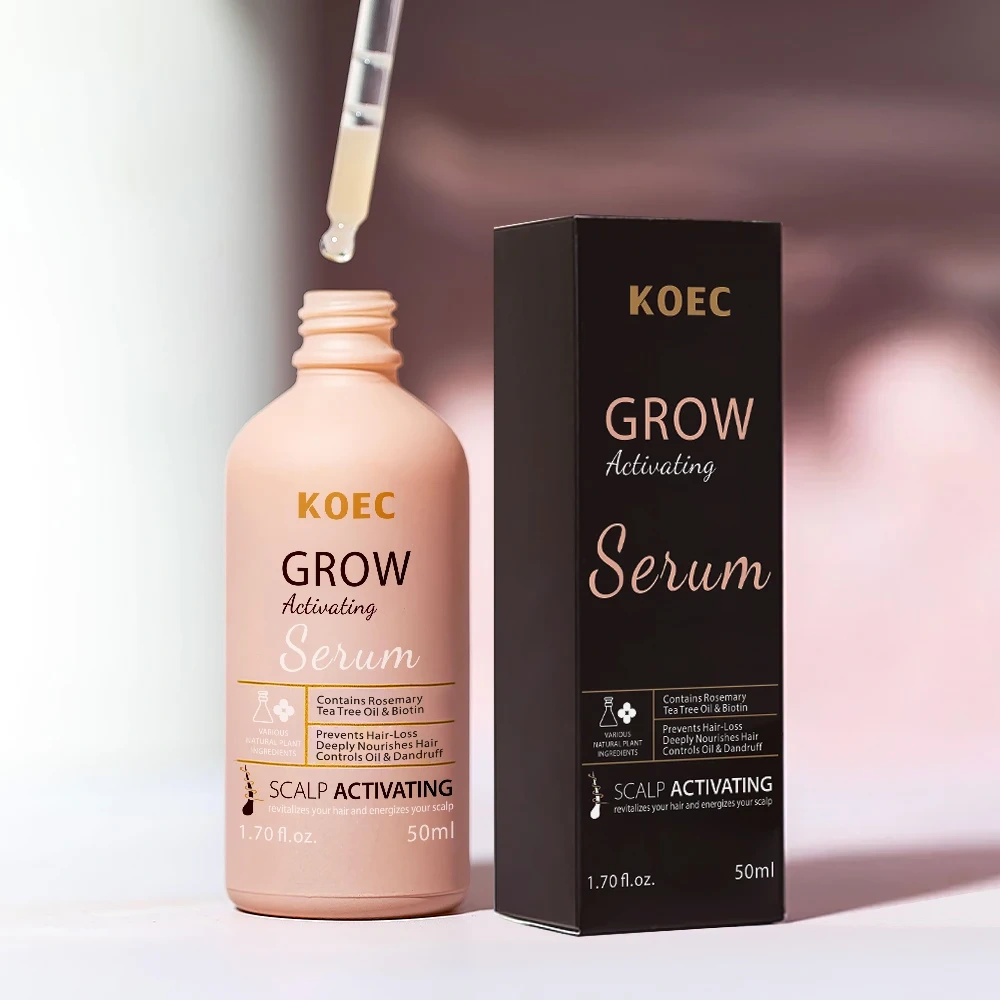 Simply Grow Activating Serum KOEC Deeply Nourish Hair Growth Tonic Serum Anti Hair Loss Wholesale Scalp Treatment Serum Oem