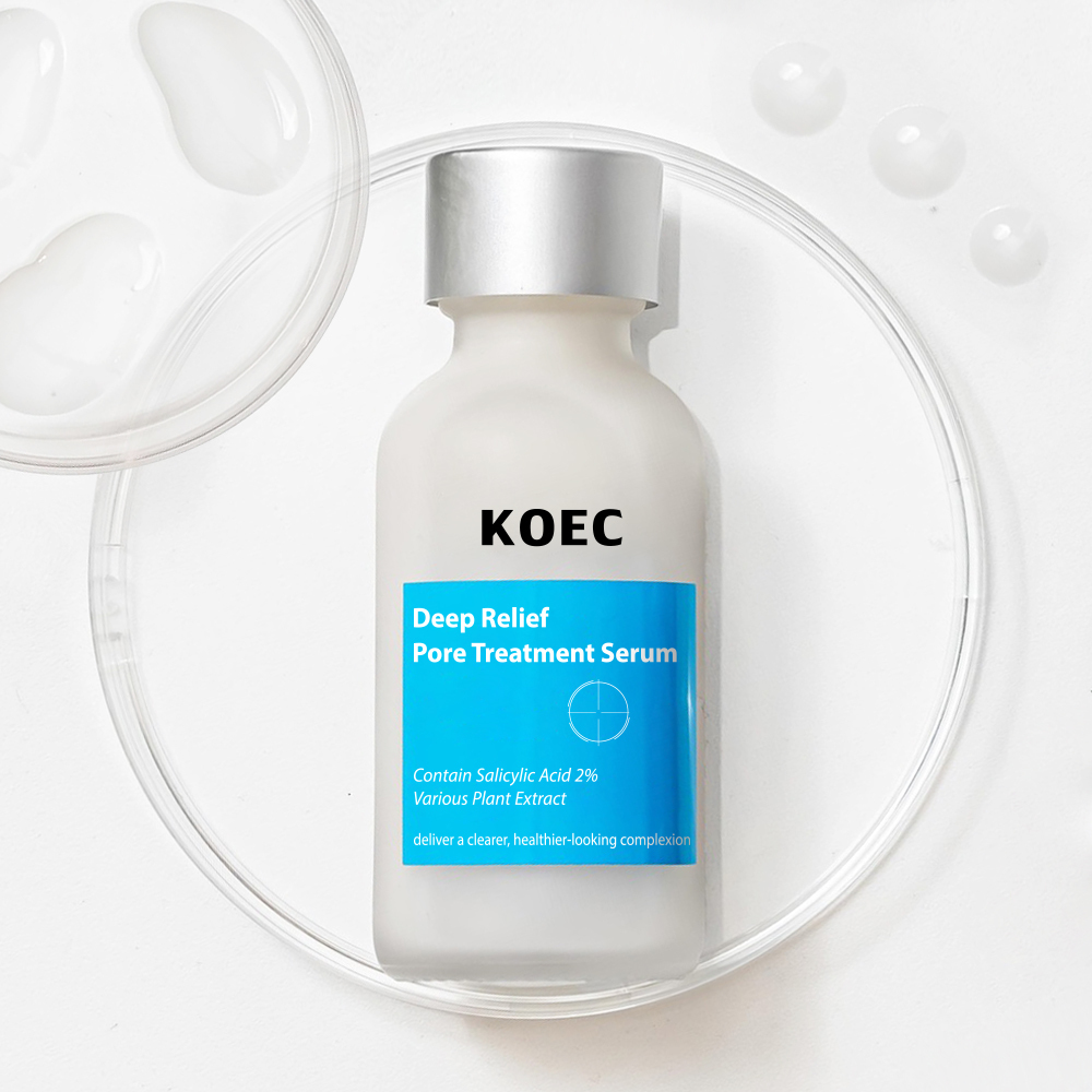 Deep Relief Pore Treatment Serum KOEC Powerful Phytosteroid Treatment Heals Deep Uncomfortable Acne Accept Custom Private Logo