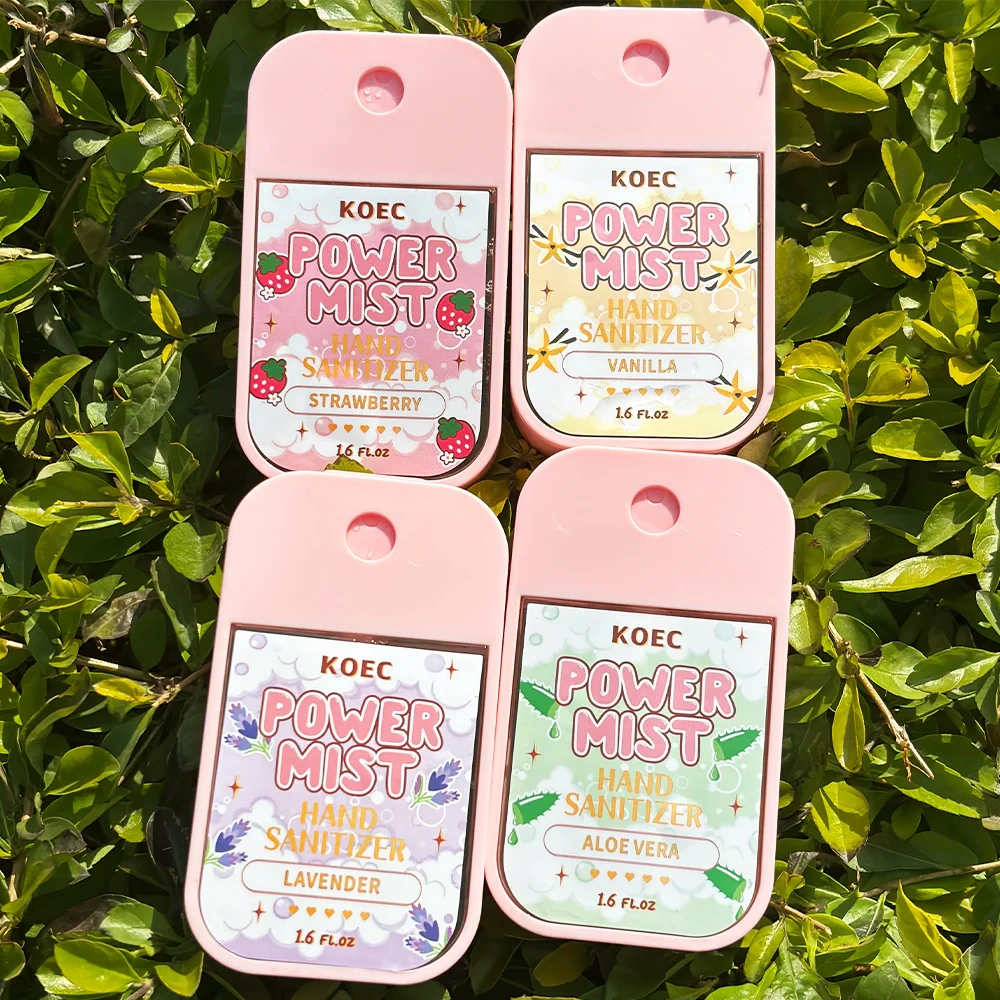 4 Scent Hydrating Hand Sanitizer Spray