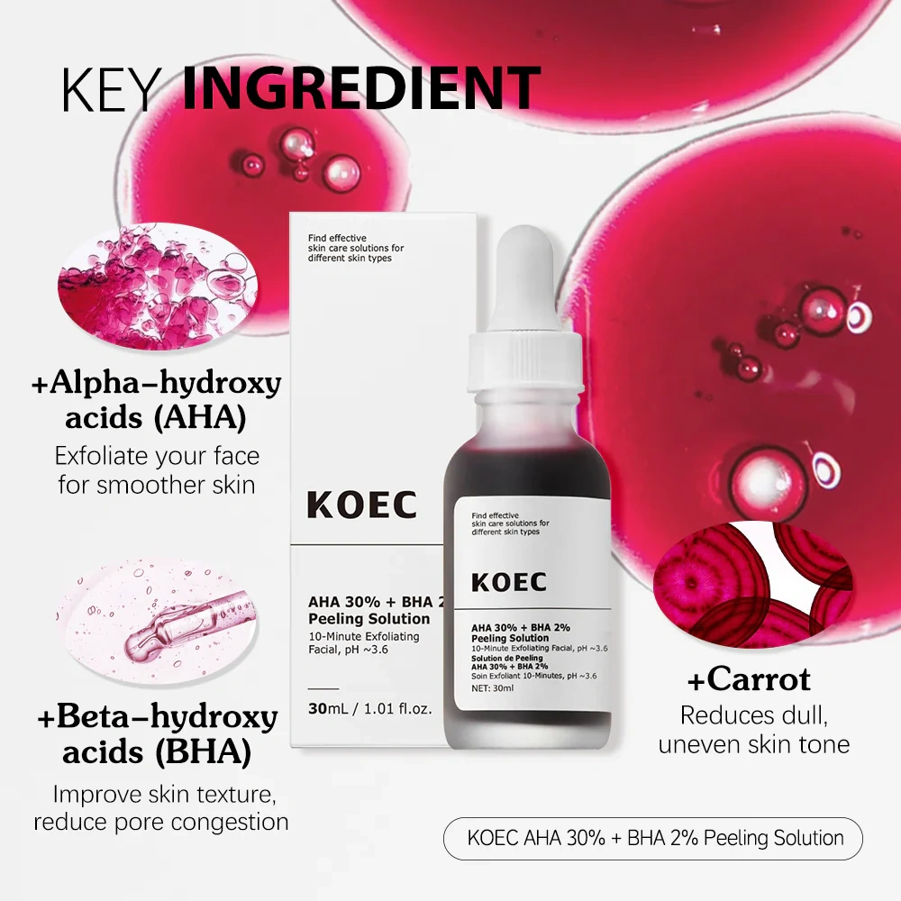 AHA 30% +BHA 2% Face Serum