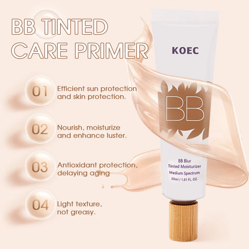 BB Blur Tinted Moisturizer with Brush