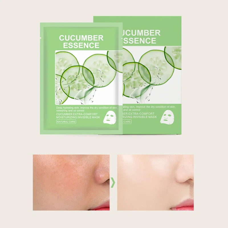 Cucumber Soothing Facial Sheet Mask 5pcs