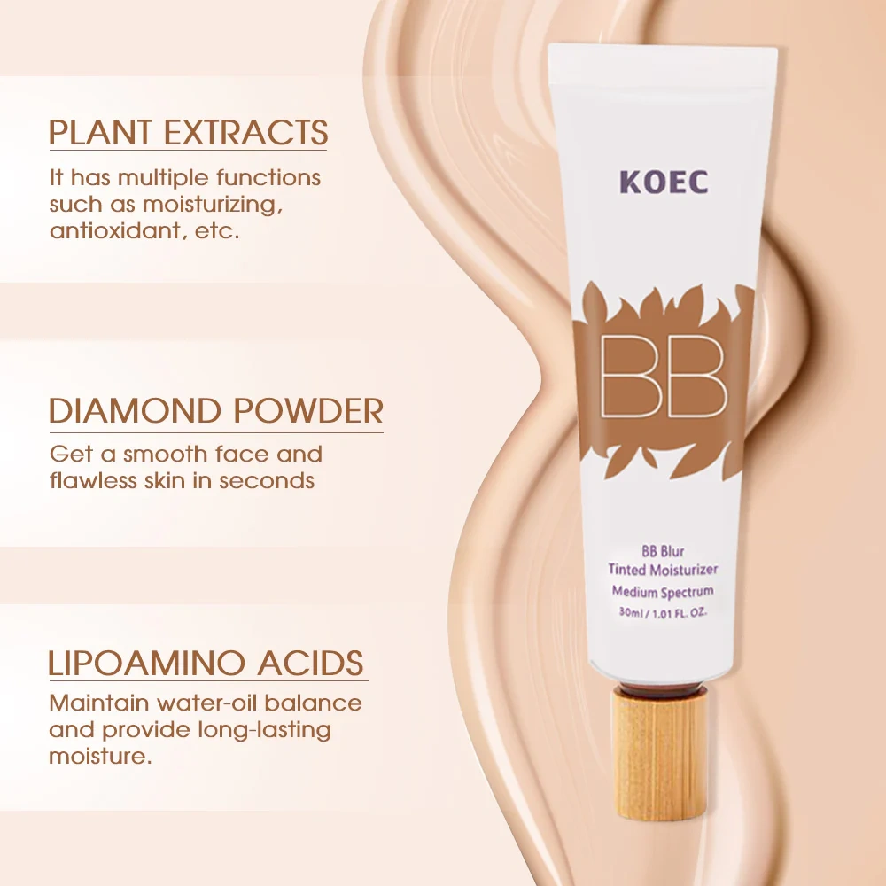 BB Blur Tinted Moisturizer with Brush