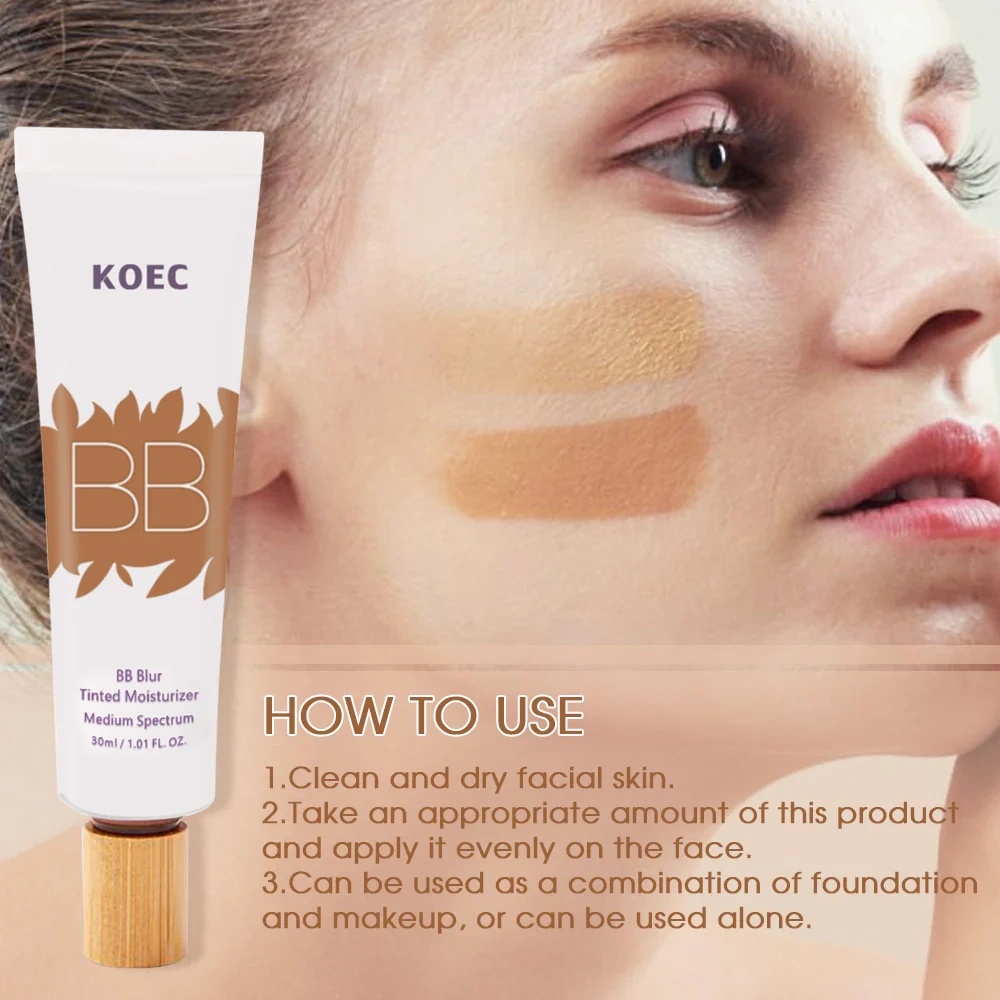 BB Blur Tinted Moisturizer with Brush