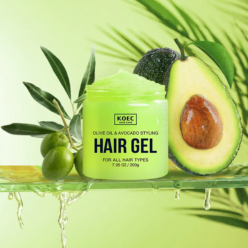 KOEC Olive Oil & Avocado Styling Hair Gel