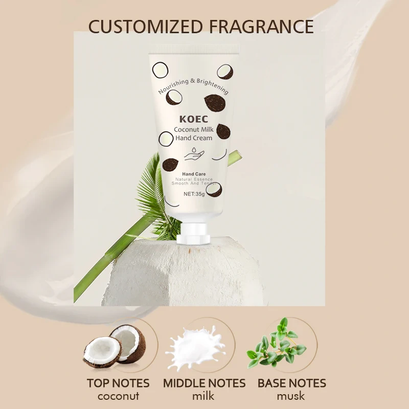 Coconut Milk Moisture Hand Cream 1pcs