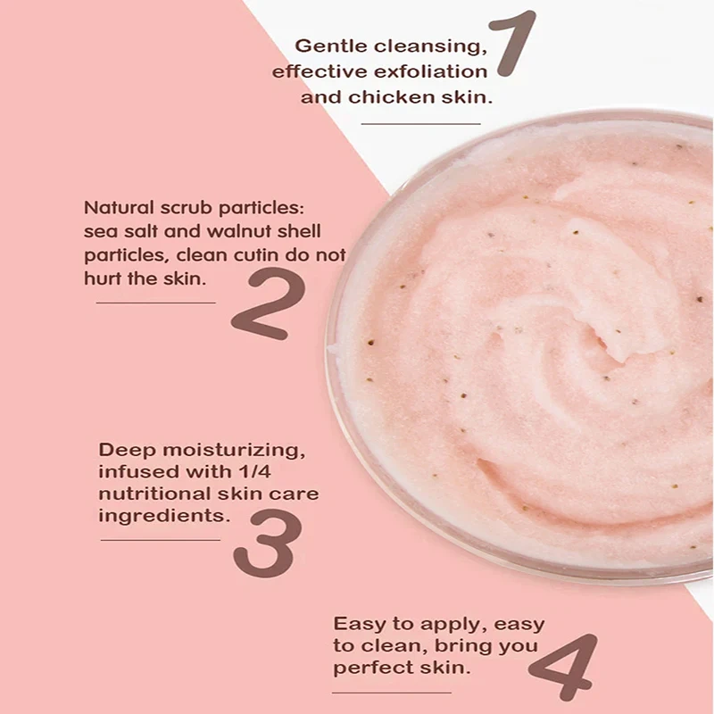 Peach Niacinamide Body Scrub 400g