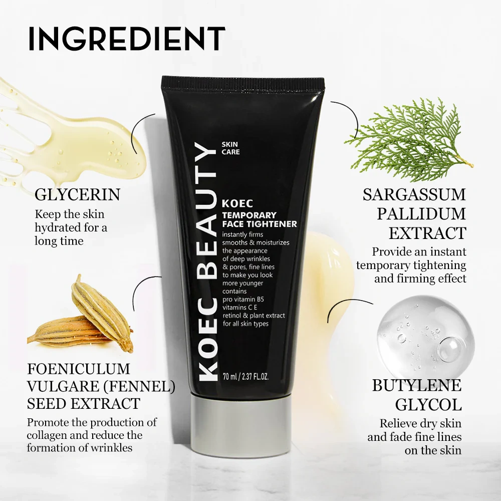 KOEC Instant Firming Temporary Face Tightener Cream