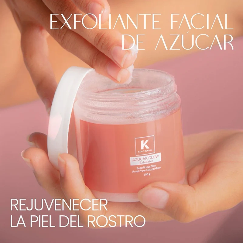 Azucar Glow Sugar Face Scrub Exfoliator
