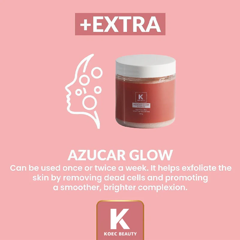 Azucar Glow Sugar Face Scrub Exfoliator