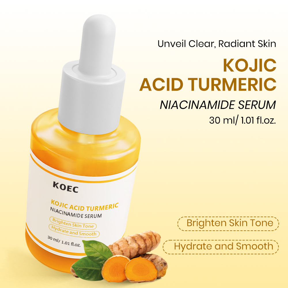 Kojic Acid Turmeric Brightening Capsule Face Serum 30ml