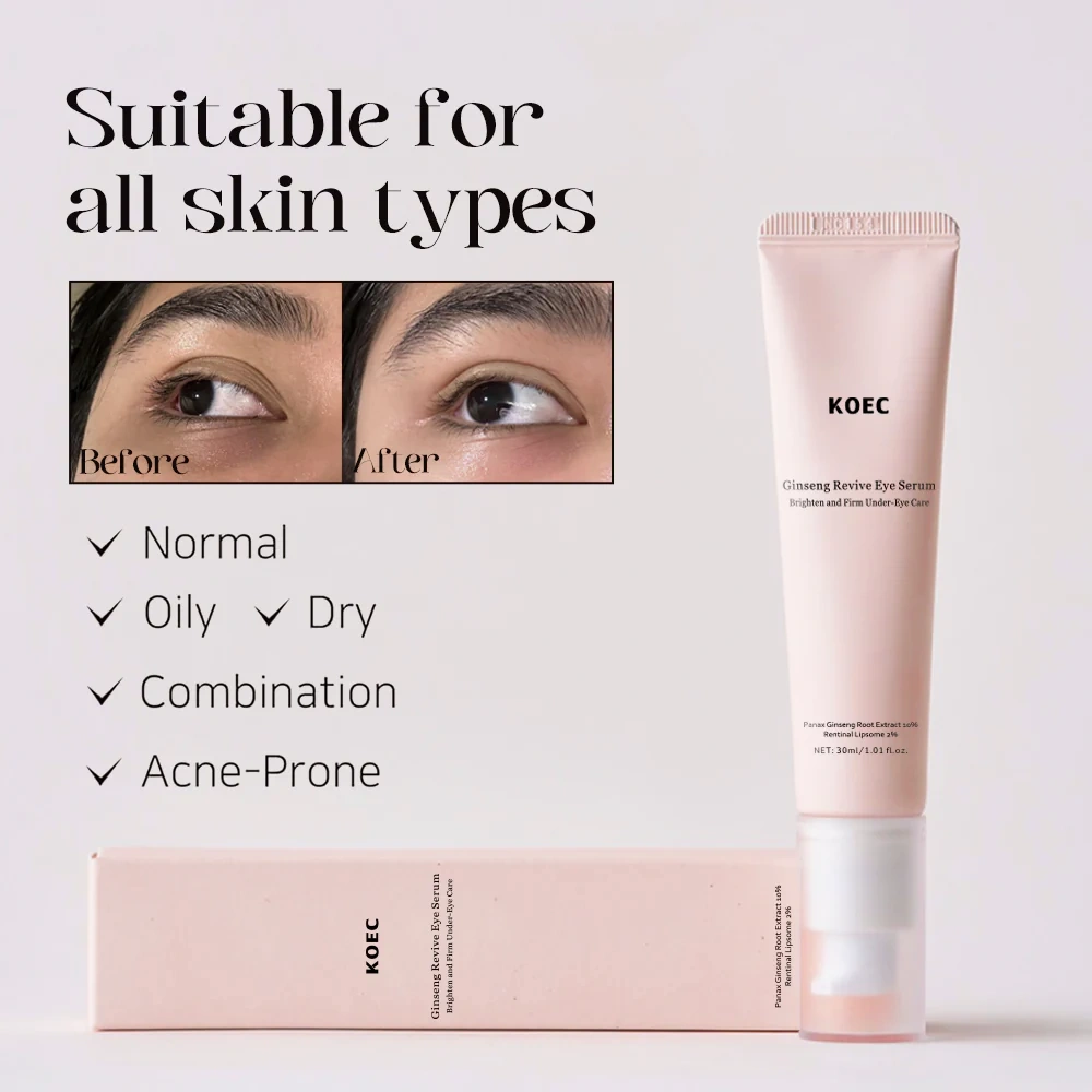 KOEC Ginseng + Retinal Revive Eye Serum 30ml