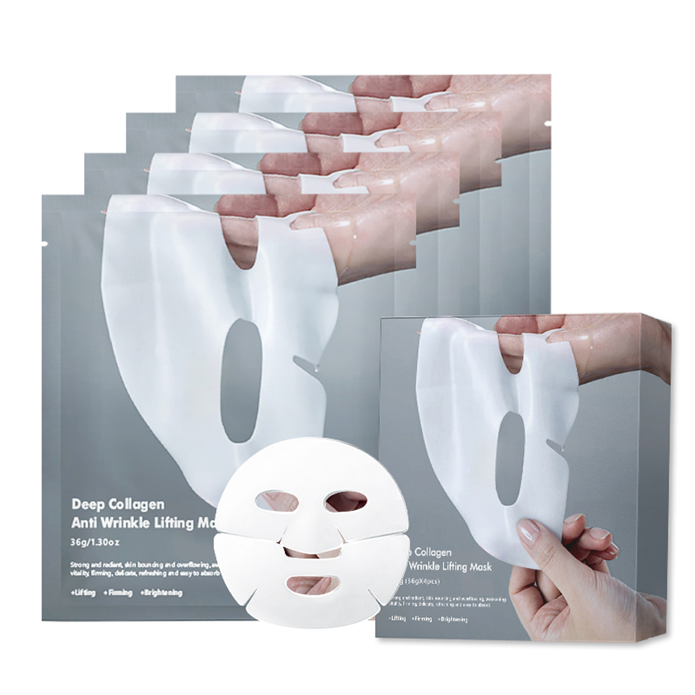Deep Collagen Anti-Wrinkle Lifting Overnight Mask KOEC Facial Sheet Masks Collagen for Lifting Firming Moisturizing Accept OEM