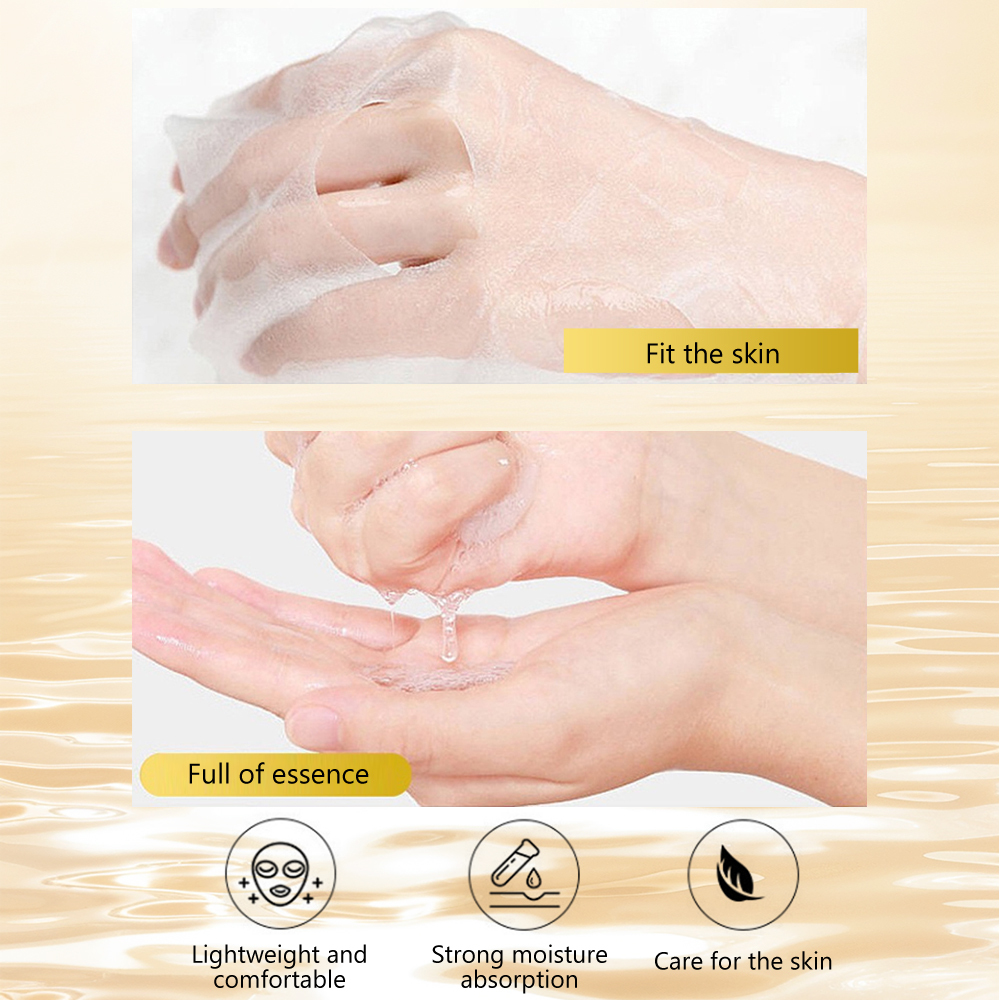 KOEC Honey Facial Sheet Mask Wholesale Organic Soothing Moisturizing Chamomile Face Mask Skin Care