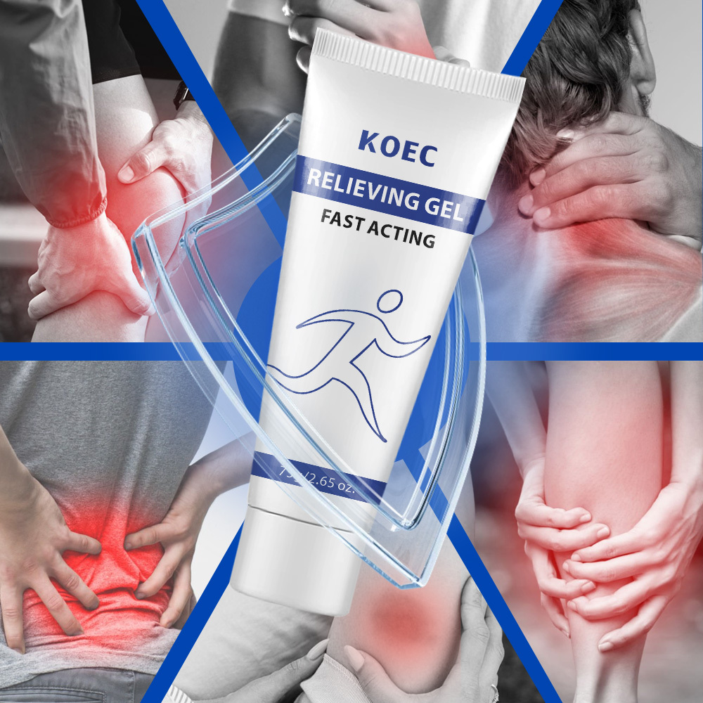 Fast Acting Relieving Gel KOEC Wholesale Relieve Body Skin Moisturizing Refreshing Skin Accept Customize Private Label