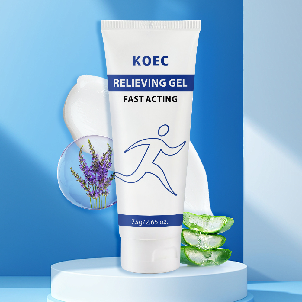 Fast Acting Relieving Gel KOEC Wholesale Relieve Body Skin Moisturizing Refreshing Skin Accept Customize Private Label