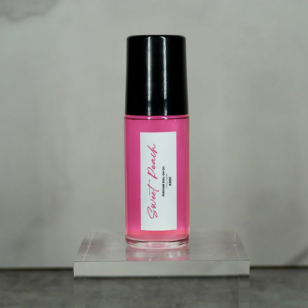 KOEC Perfume Roll on Oil (Sweet Peach) Long-Lasting Fragrance Perfume Spray Scent Luxury Perfume Gift Body Mist
