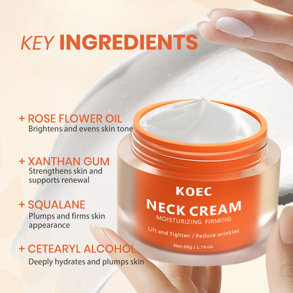 Moisturizing Firming Neck Cream Reduces Fine Lines Wrinkles Silky Texture  Reduce Wrinkles, Neck Lines and Saggy Skin,Wholesale