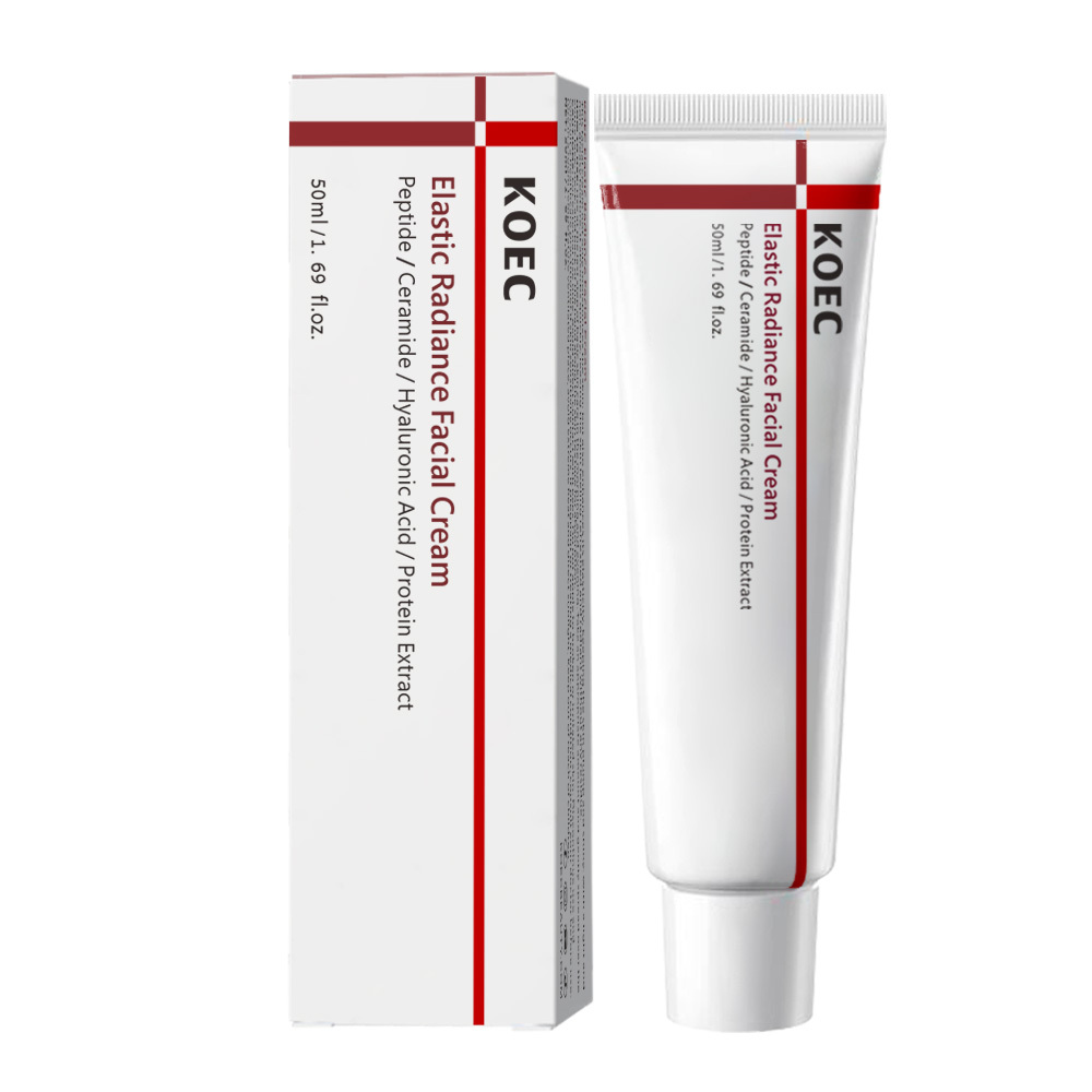 Elastic Radiance Facial Cream 50ml Advanced Fast-Absorbing Nourishing Hydrates Firms Reduces Wrinkles Skin Care Wholesale