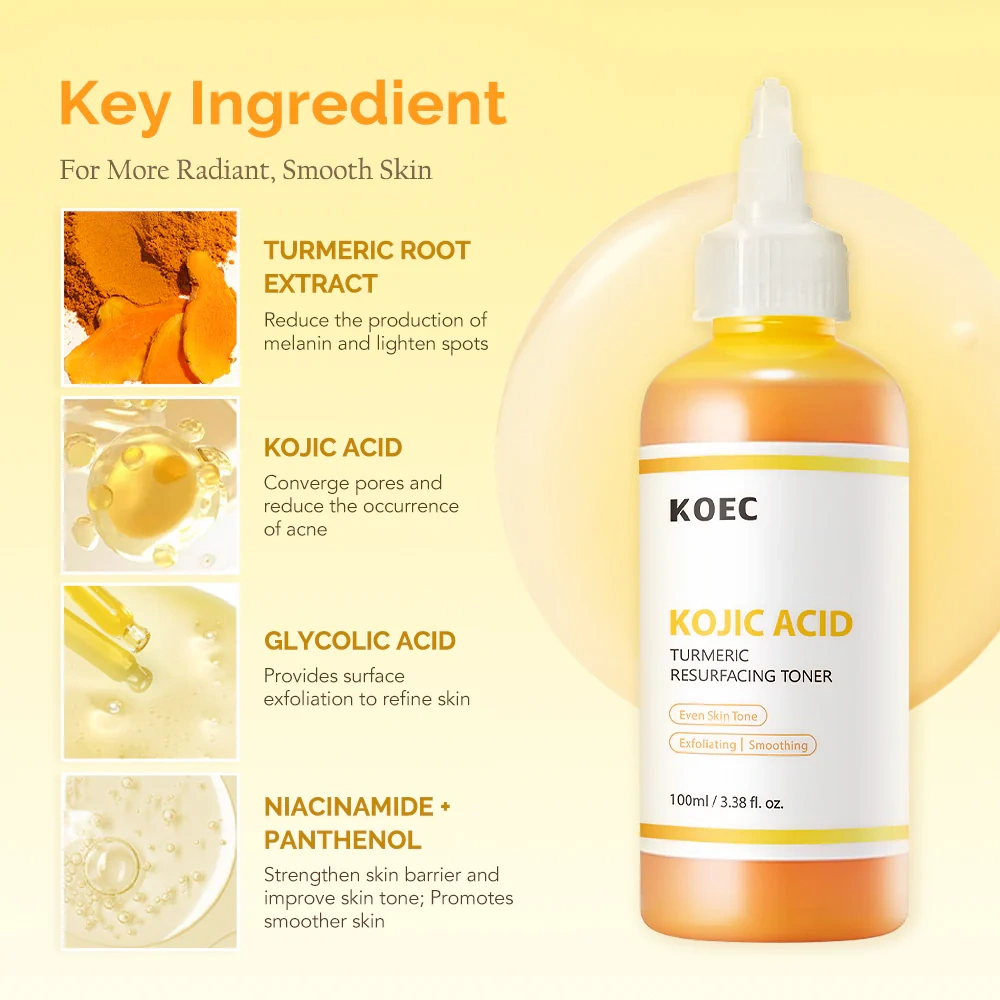 Kojic Acid & Turmeric Facial Toner