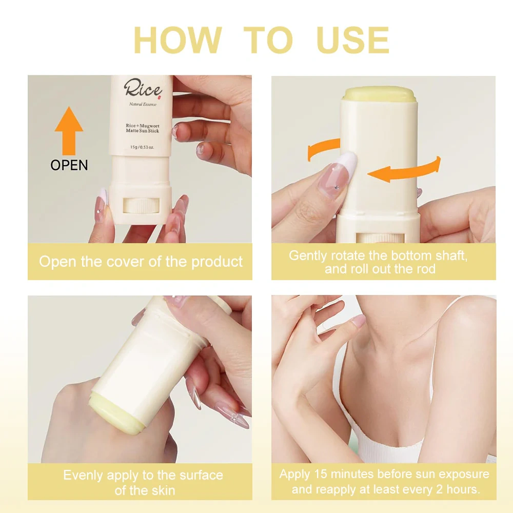 Rice Matte Suncreen Stick Spf 50+