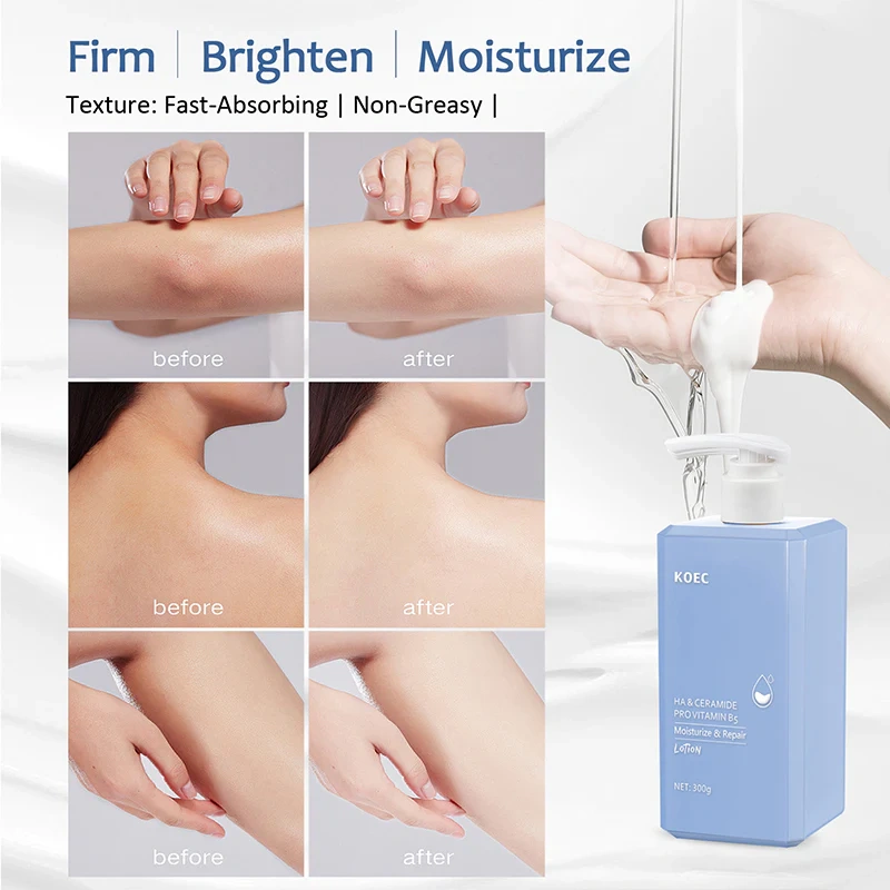 HA&CERAMIDE&VB5 Repair Body Lotion 300g