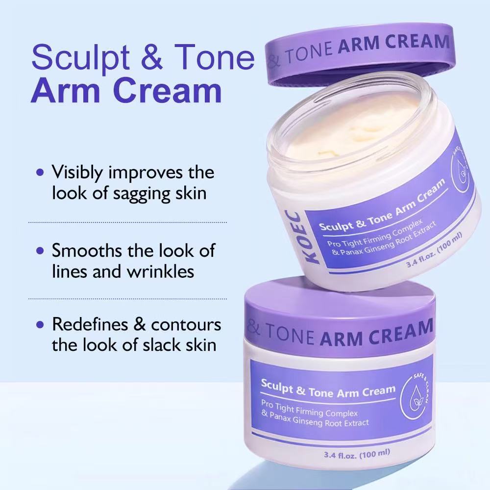 Sculpt & Tone Arm Cream / Firming Butt & Thigh Cream