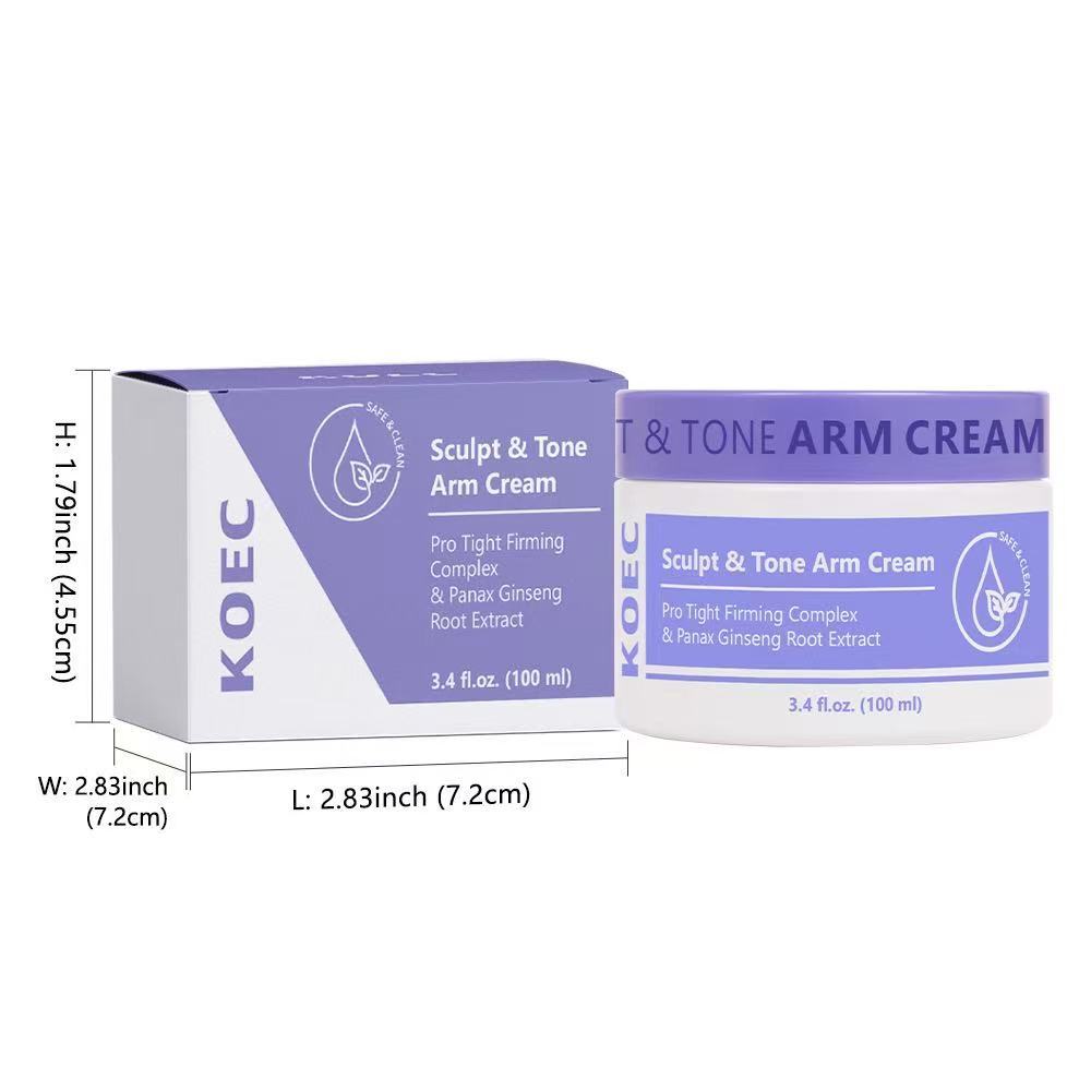 Sculpt & Tone Arm Cream / Firming Butt & Thigh Cream
