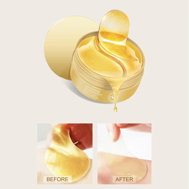 24K Gold / Seaweed Collagen Moisture Eye Mask 60pcs