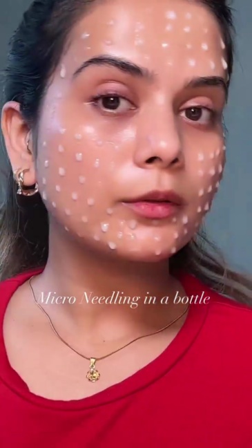 Skincare Centella Asiatica Micro Needle Serum, Anti-Inflammatory & Soothing Formula, for Sensitive Skin & Acne-Prone Areas