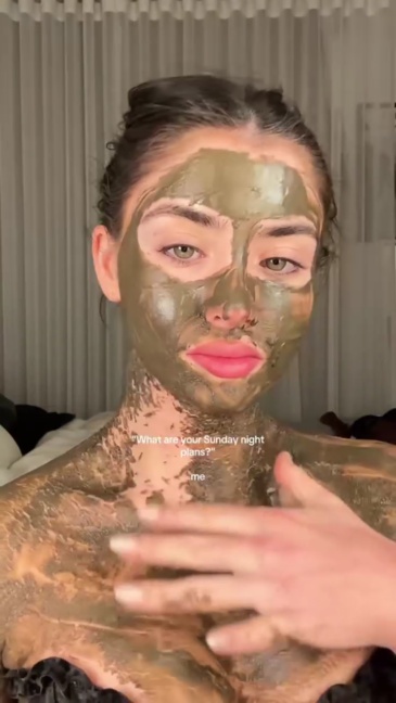 Mud Mask, Body Mud, Hydrating and Moisturizing Deep-Pore Cleanser, 2.54 fl oz
