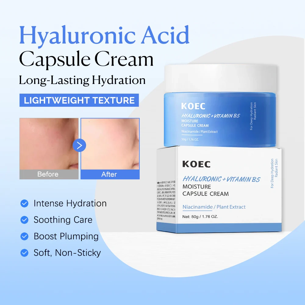 Hyaluronic Vitamin B5 Moisture Capsule Cream