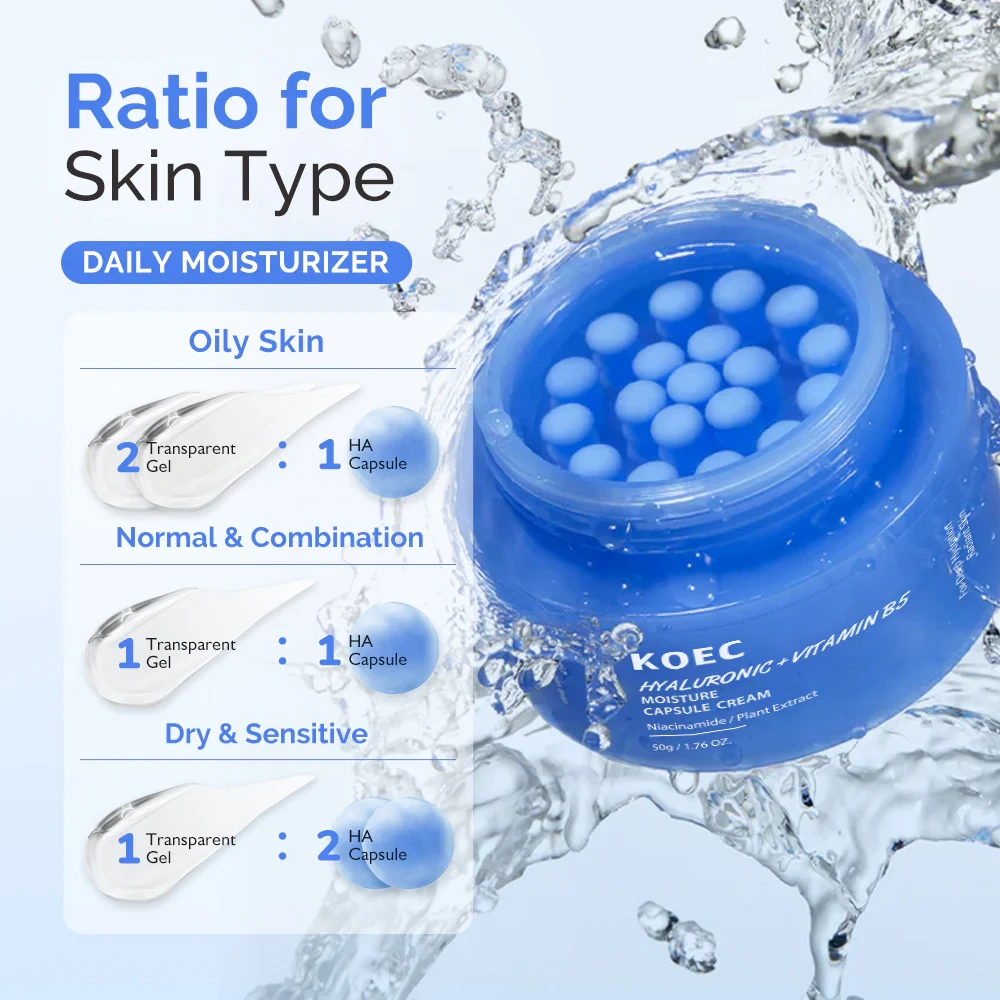 Hyaluronic Vitamin B5 Moisture Capsule Cream