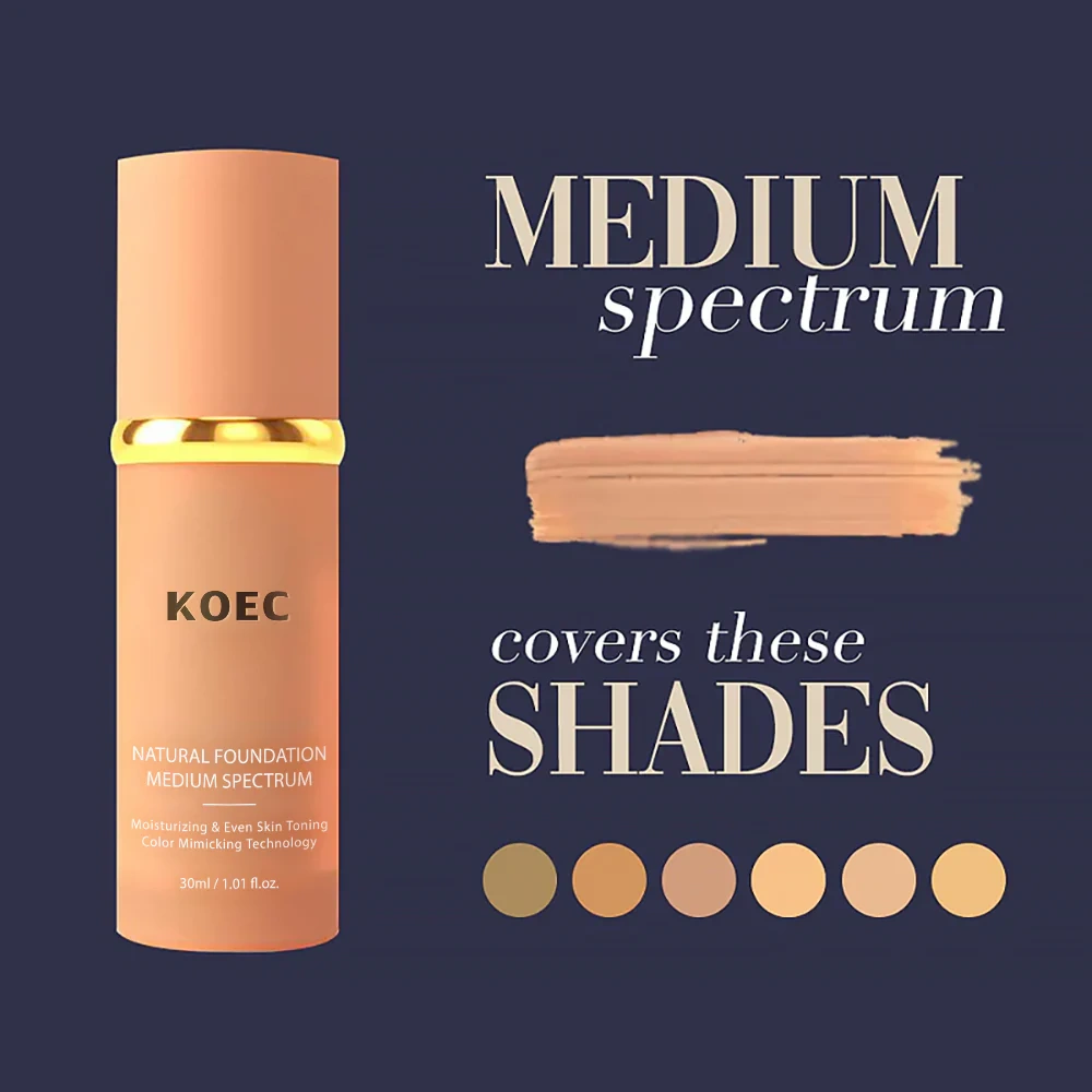 4 IN 1 Natural Foundation Medium Spectrum