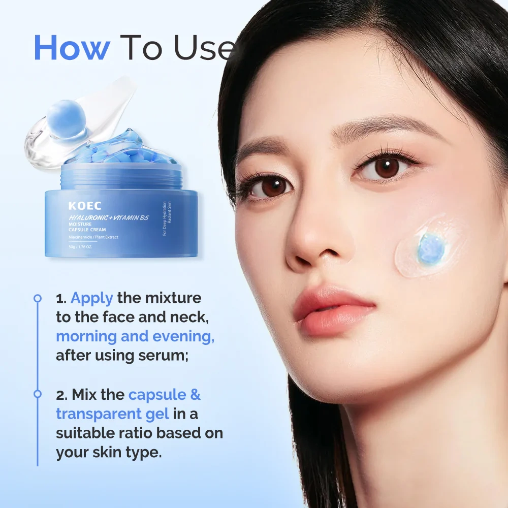 Hyaluronic Vitamin B5 Moisture Capsule Cream