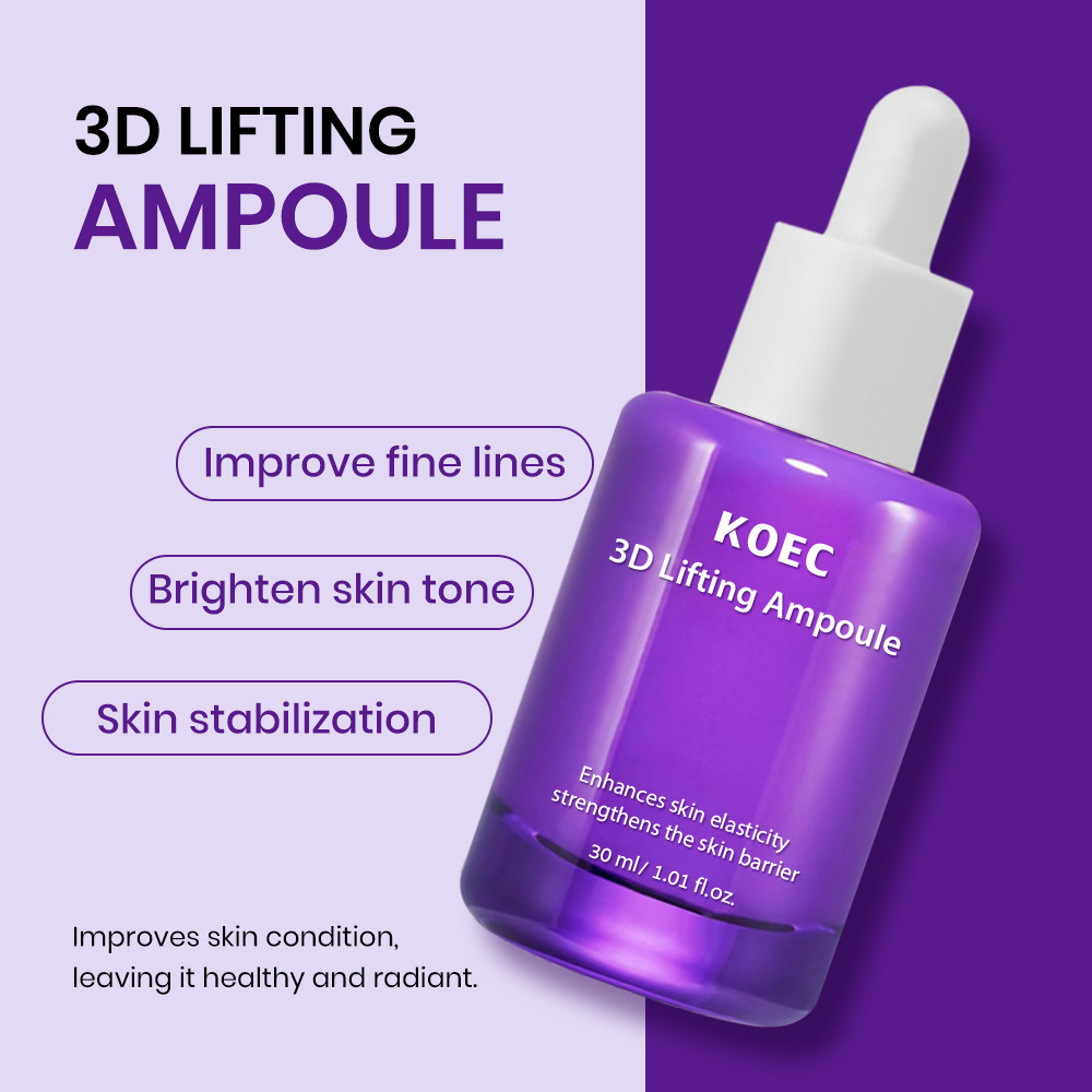 3D Lifting & Firming Ampoule - Professional V-Shape Contouring Serum | Advanced Anti-Wrinkle