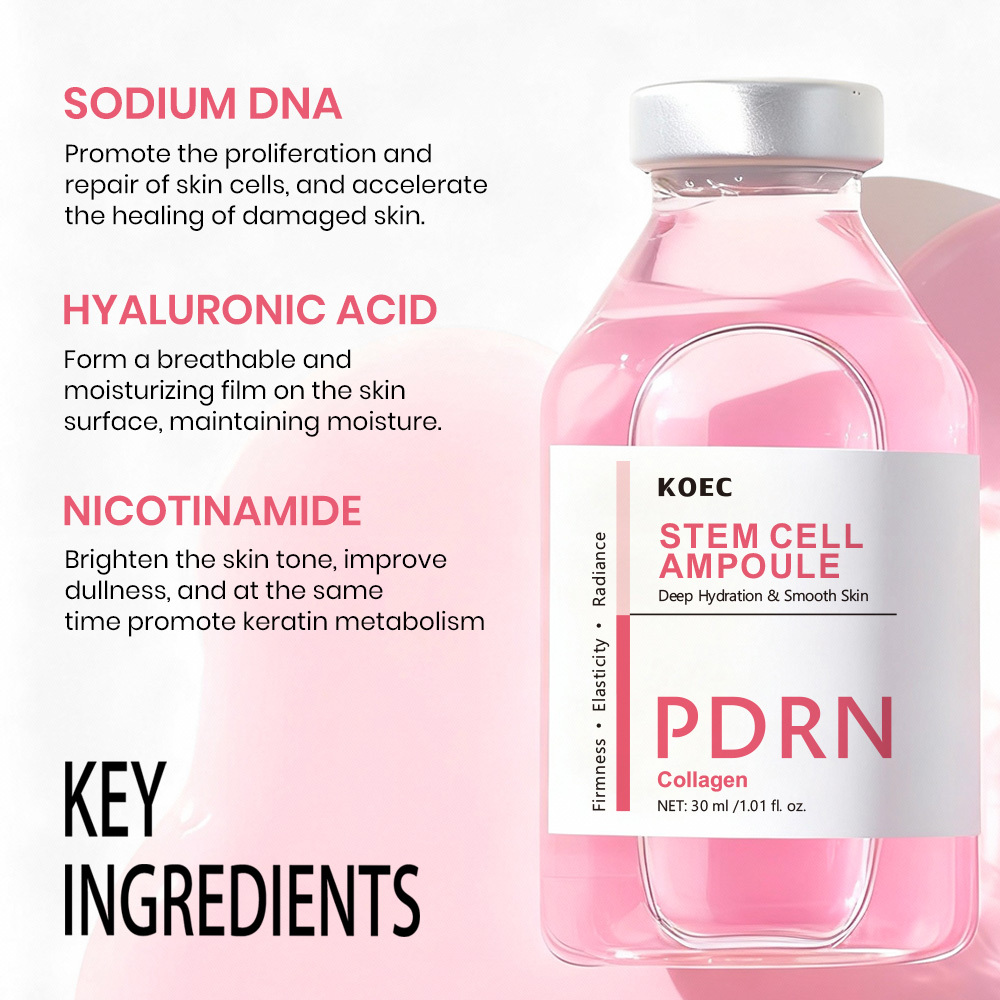 PDRN Collagen Stem Cell Ampoule Deep Hydration & Smooth Skin for Glass Skin | Luxury Quality