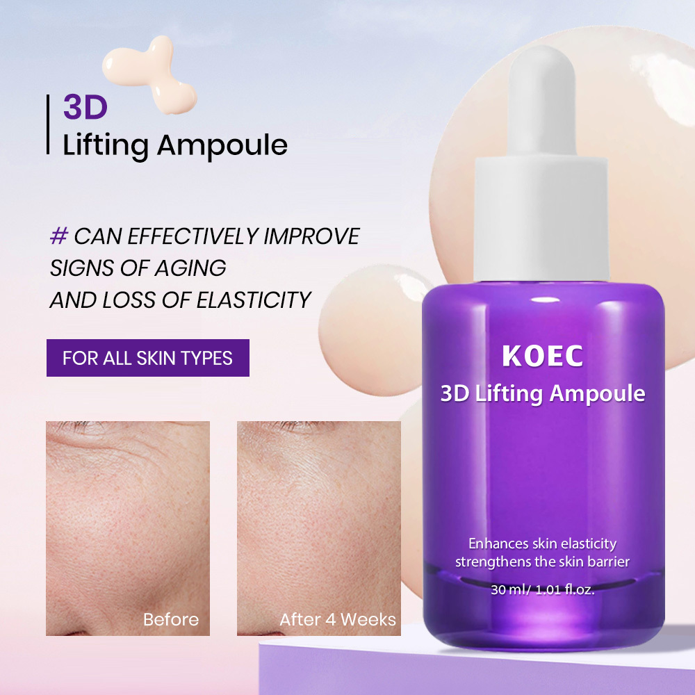 3D Lifting & Firming Ampoule - Professional V-Shape Contouring Serum | Advanced Anti-Wrinkle