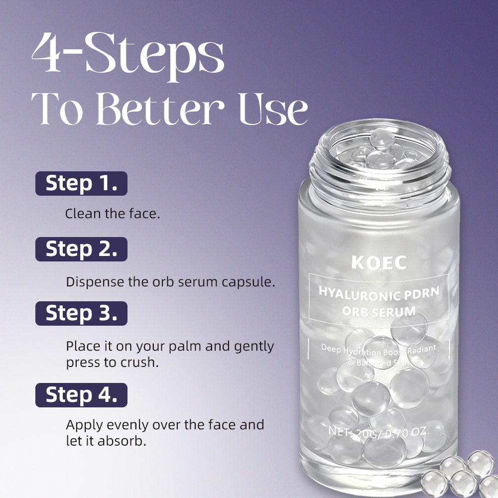 PDRN Hyaluronic Acid Orb Serum - Deep Hydration & Barrier Repair | Advanced K-Beauty