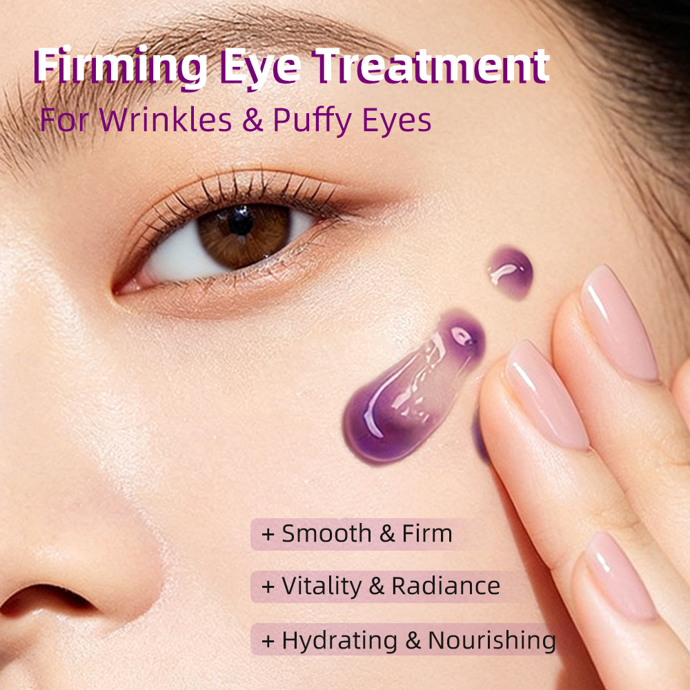 KOEC Calcium Peptide Firming Eye Cream with Calcium, Peptide & Collagen, Anti-Aging Anti-Wrinkle Eye Cream to Smooth Fine Lines, Lift Sagging Under-Eye Skin, Reduce Dark Circles & Puffiness, 15ml / 0.50 fl.oz