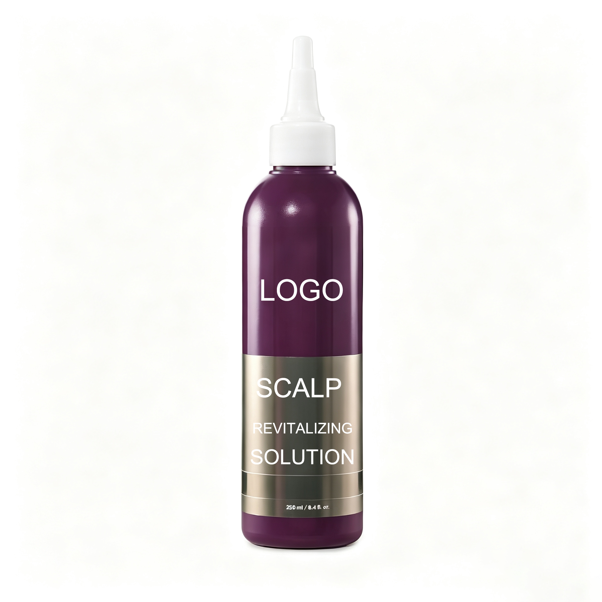 250ml Scalp Revitalizing Solution with Precision Pointed Nozzle, Deep Cleansing Scalp Gel for Oily Itchy Scalp, Sebum Balancing Follicle Treatment to Reduce Hair Loss & Boost Hair Density