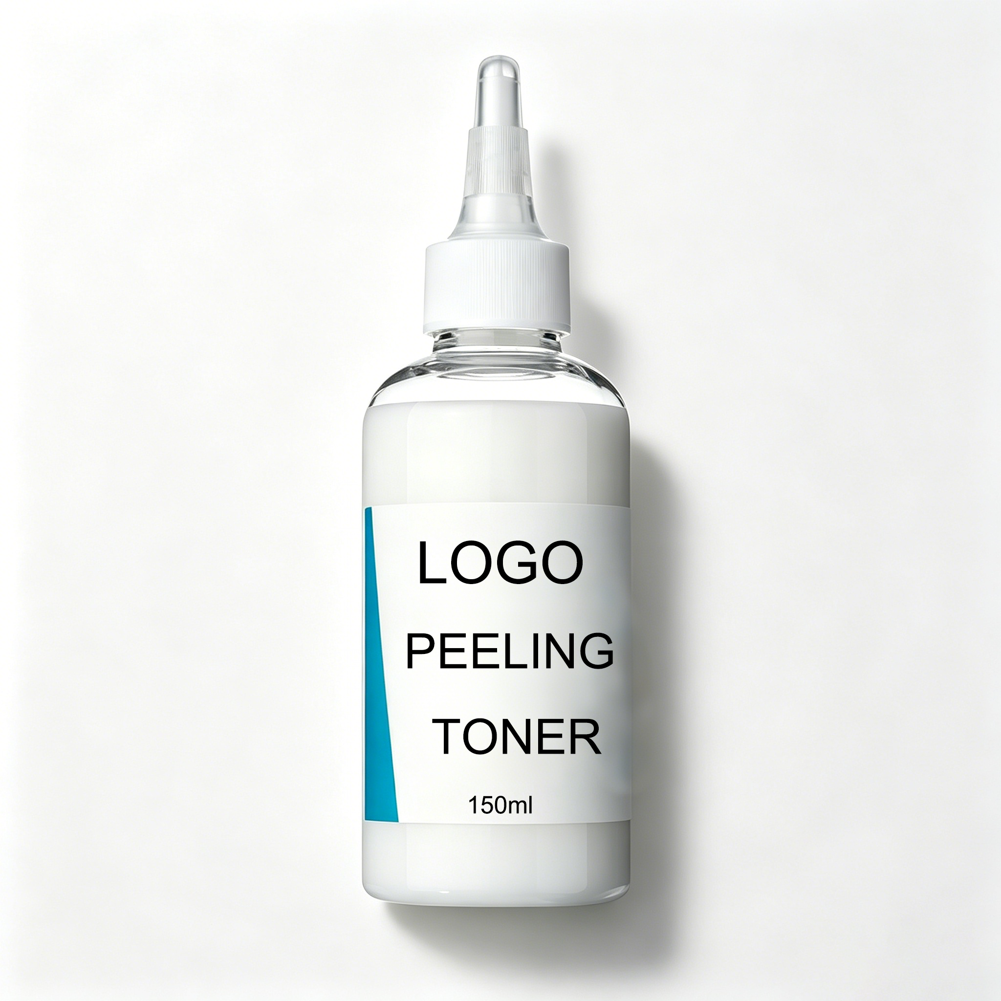 Milky Gentle Peeling Toner 150ml | Precision Pointed Nozzle Exfoliating Toner for Dead Skin, Blackheads & Pore Refining, Hydrating Keratin Care Lotion for Sensitive Skin